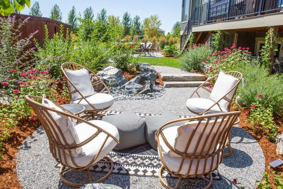 Diseño paisajístico en Berthoud, CO